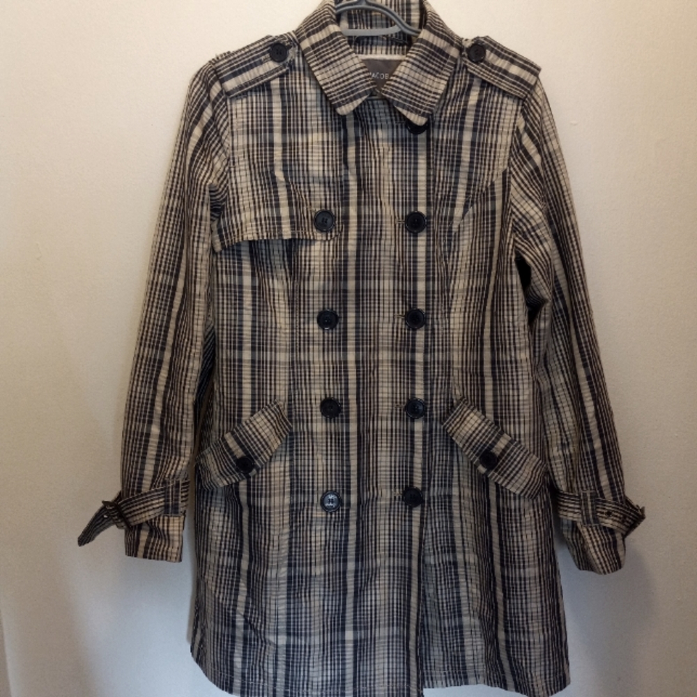 Jacob 3/4 Length Double Breasted Jacket